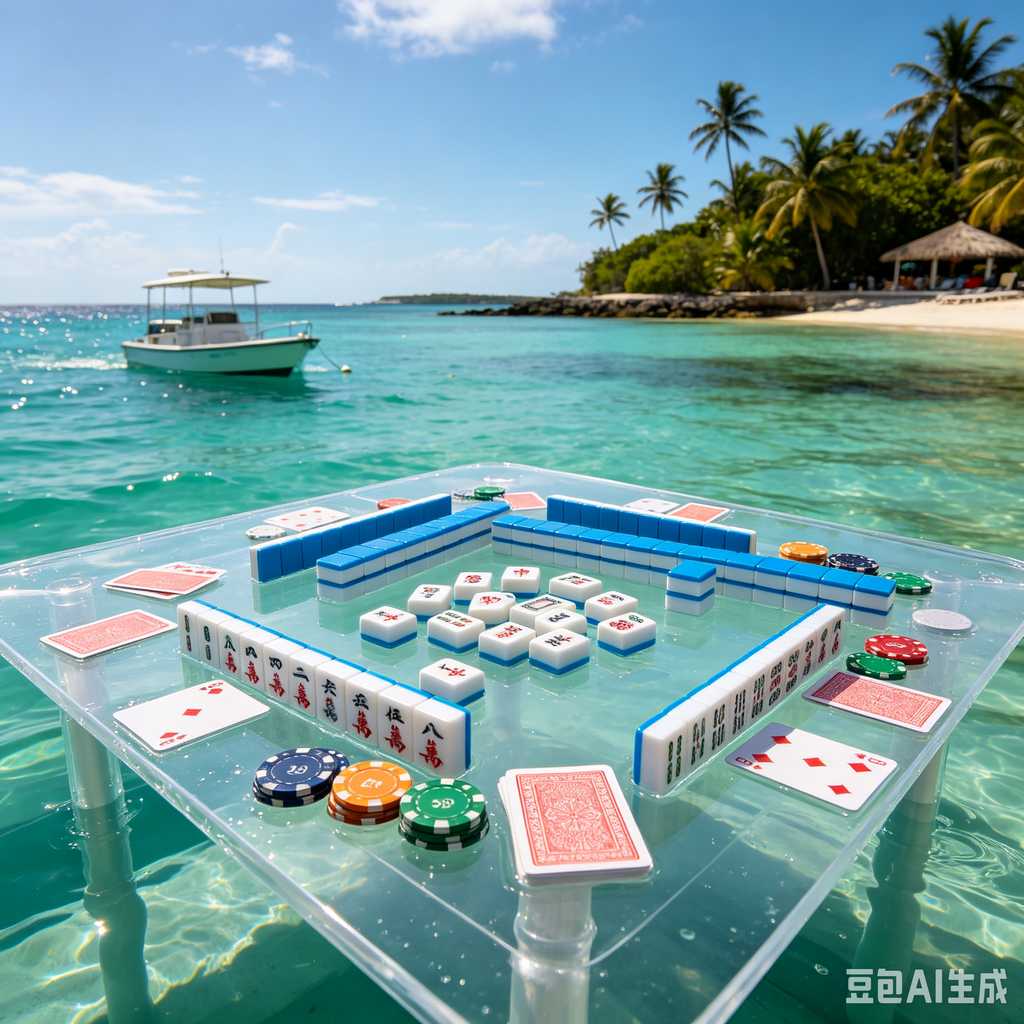 carved pattern mahjong set