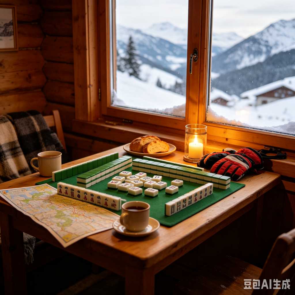 tiny mahjong set for backpack