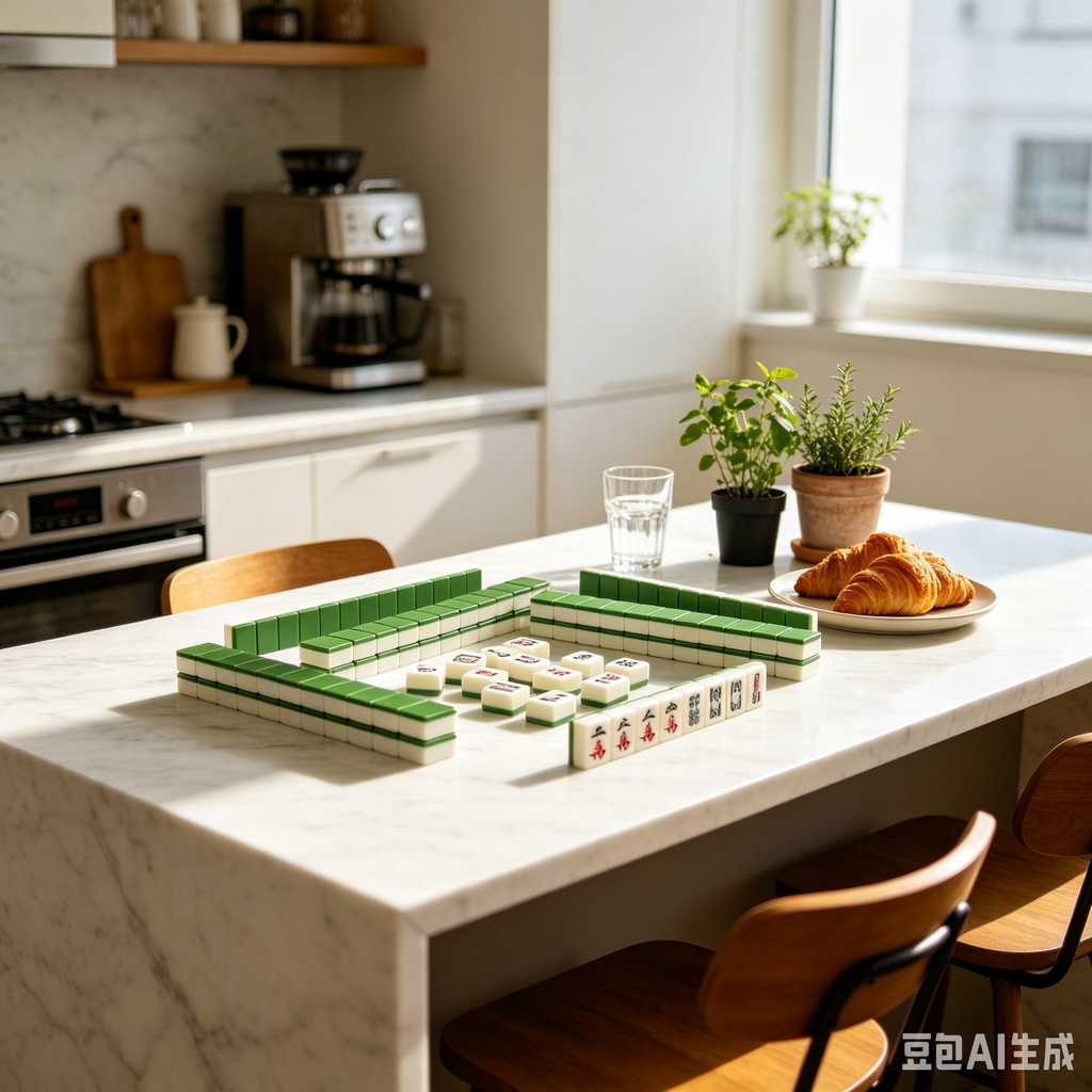 premium engraved mahjong set