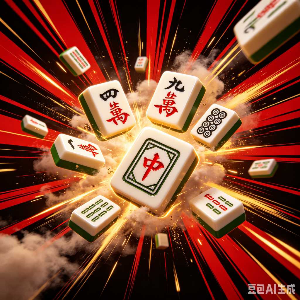engraved texture mahjong tiles