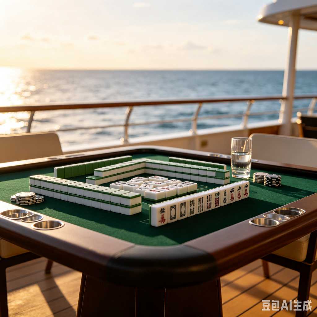 hand painted mahjong tiles